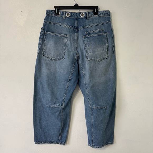 We The Free Moxie Pull On Barrel Jeans Free People - Picture 4 of 6